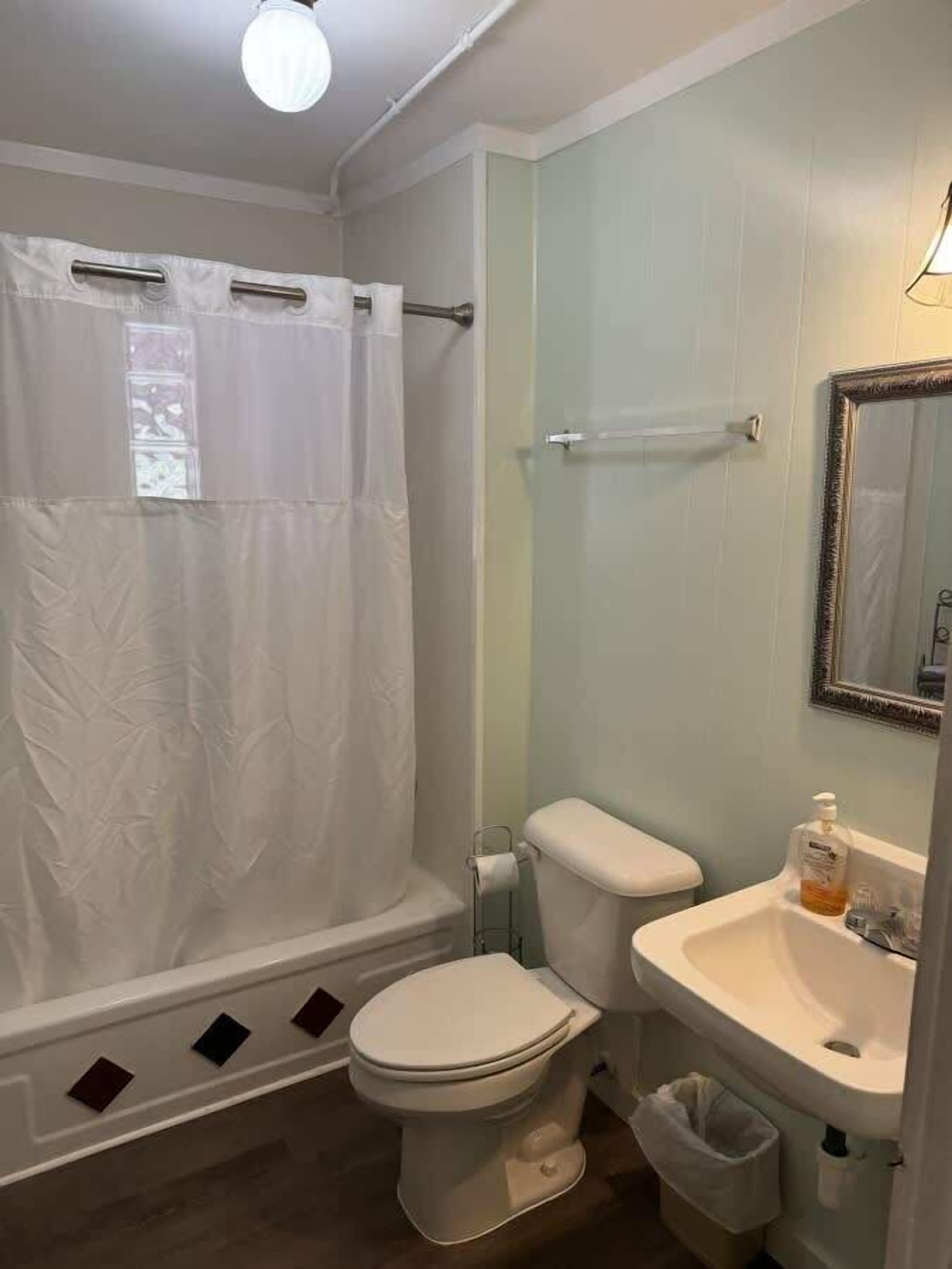 Shower, hair dryer