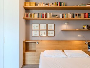 1 室のベッドルーム、旅行用ベビーベッド、WiFi (無料)