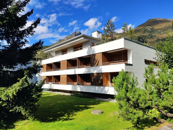 Exterior - Lovely apartment for 4 people with WIFI, TV and balcony (Davos)