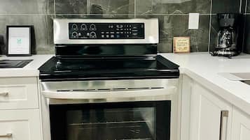 Microwave, oven, stovetop