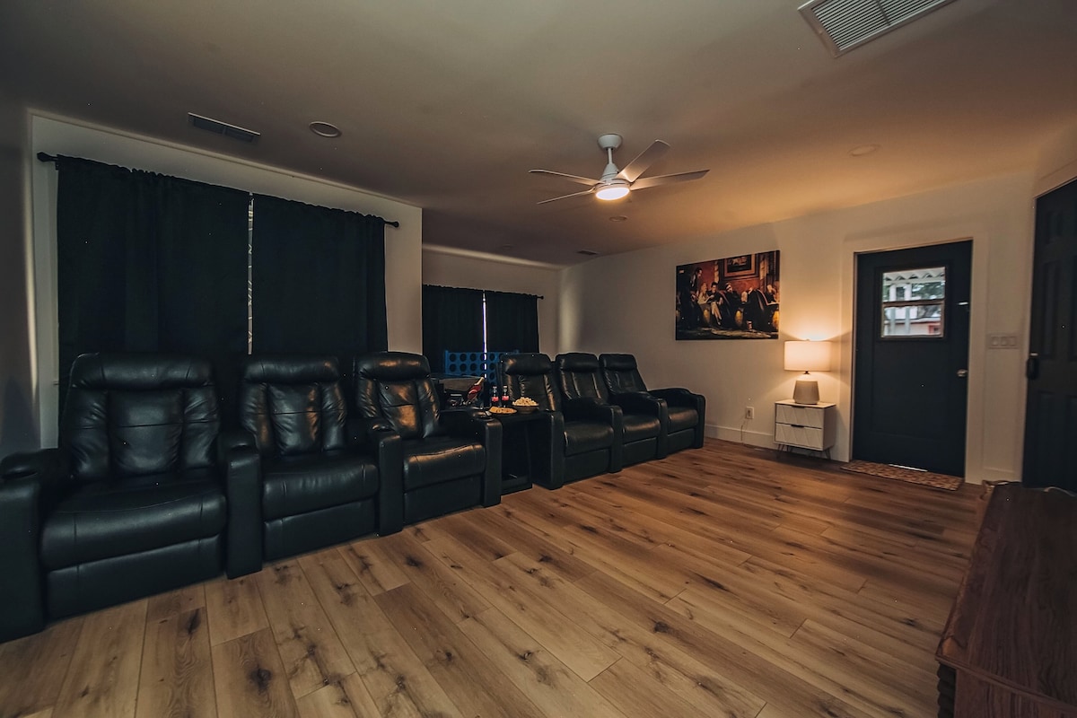 Photo 97 of 5 Minutes to the Beach & Downtown, 4 Bedroom + Movie Room