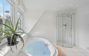 Shower, hair dryer
