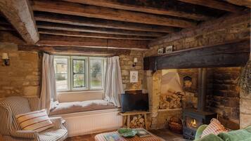 House, Patio | Living area | Flat-screen TV