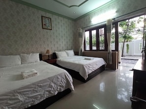 Basic Quadruple Room, Garden View - Min's Homestay (Phan Thiet)