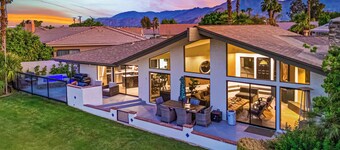 Golf Course-Front Views, Pool+Hot Tub, Patio | Modern | Edgy House by AvantStay