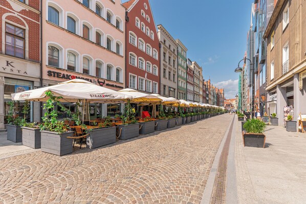 Fassade der Unterkunft