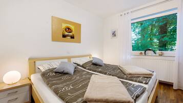 2 Schlafzimmer, kostenloses WLAN, Bettwäsche