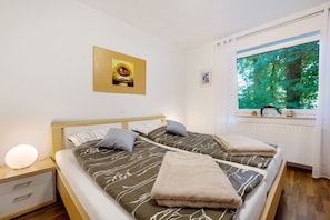 2 Schlafzimmer, kostenloses WLAN, Bettwäsche