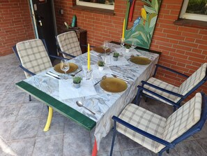 Udendørs spisemuligheder