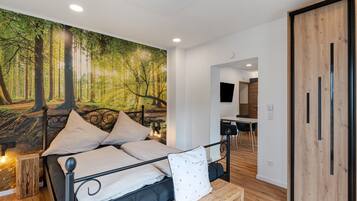 1 Schlafzimmer, kostenloses WLAN, Bettwäsche