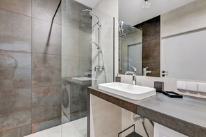 Deluxe-Apartment | Badezimmer