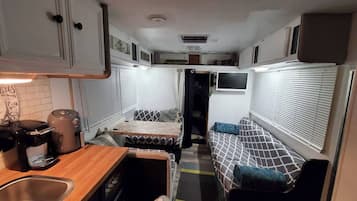 Mobile Home, 1 Bedroom, Patio | Living room