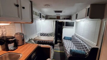 Mobile Home, 1 Bedroom, Patio | Living room