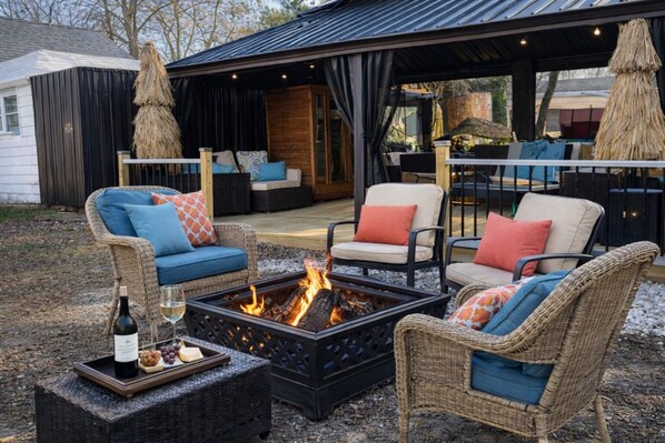 Mobile Home, 1 chambre, patio | Terrasse/Patio