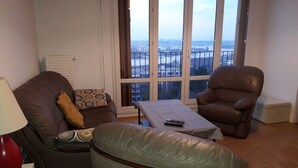 TV, video games, books, stereo - T4-5 with view of the Alps 5 minutes from Lyon (La Mulatière)