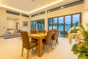 In-room dining - Brand New Luxury Villa Pool Rawai v105 (Rawai)