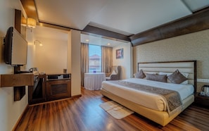 Habitación Deluxe doble | Ropa de cama