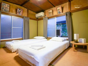 3 habitaciones, wifi y ropa de cama 