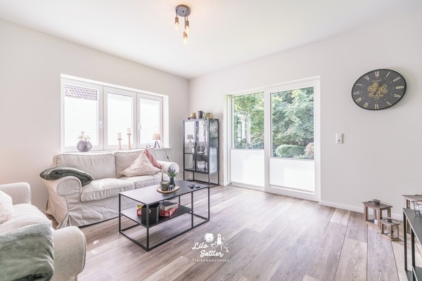 Ferienhus Süderdiek Wohnzimmer