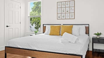 5 chambres, fer et planche à repasser, Wi-Fi, draps fournis