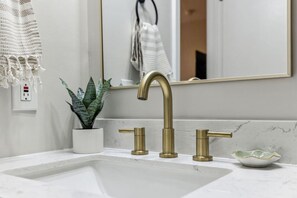 Bathroom - Renovated Chic, Riverfront Condo w/ Pool (Nashville)
