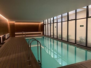 Indoor pool, outdoor pool - Las Condes premium, 100% mountain range view (Las Condes)