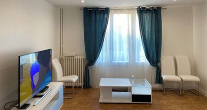 Appartement de 100 m2 Ă Saint-Ouen-lâAumĂŽne sur le chemin des impressionnistes