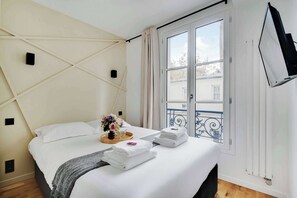1 Schlafzimmer, Schreibtisch, Bügeleisen/Bügelbrett, WLAN