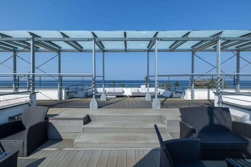 Apartment with Balcony | 180 m to the Beach | Jacuzzi and Sauna