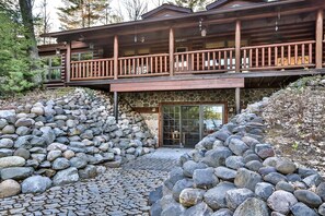 Exterior detail - Stepaway Vacation Rentals- Shangri Lodge (Eagle River)