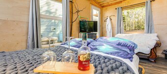 Delta Junction Retreat w/ Northern Lights Cabin!