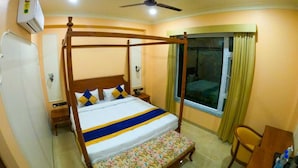 Kamar Double atau Twin Superior, pemandangan kebun | Ruang kerja ramah laptop dan Wi-Fi gratis
