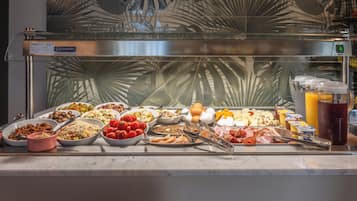 Gratis frukostbuffé varje dag
