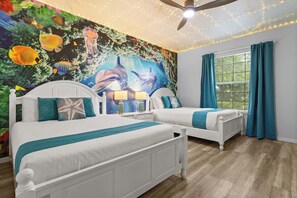 9 habitaciones, tabla de planchar con plancha, cuna de viaje y wifi 