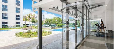 Enceinte de lâhĂ©bergement