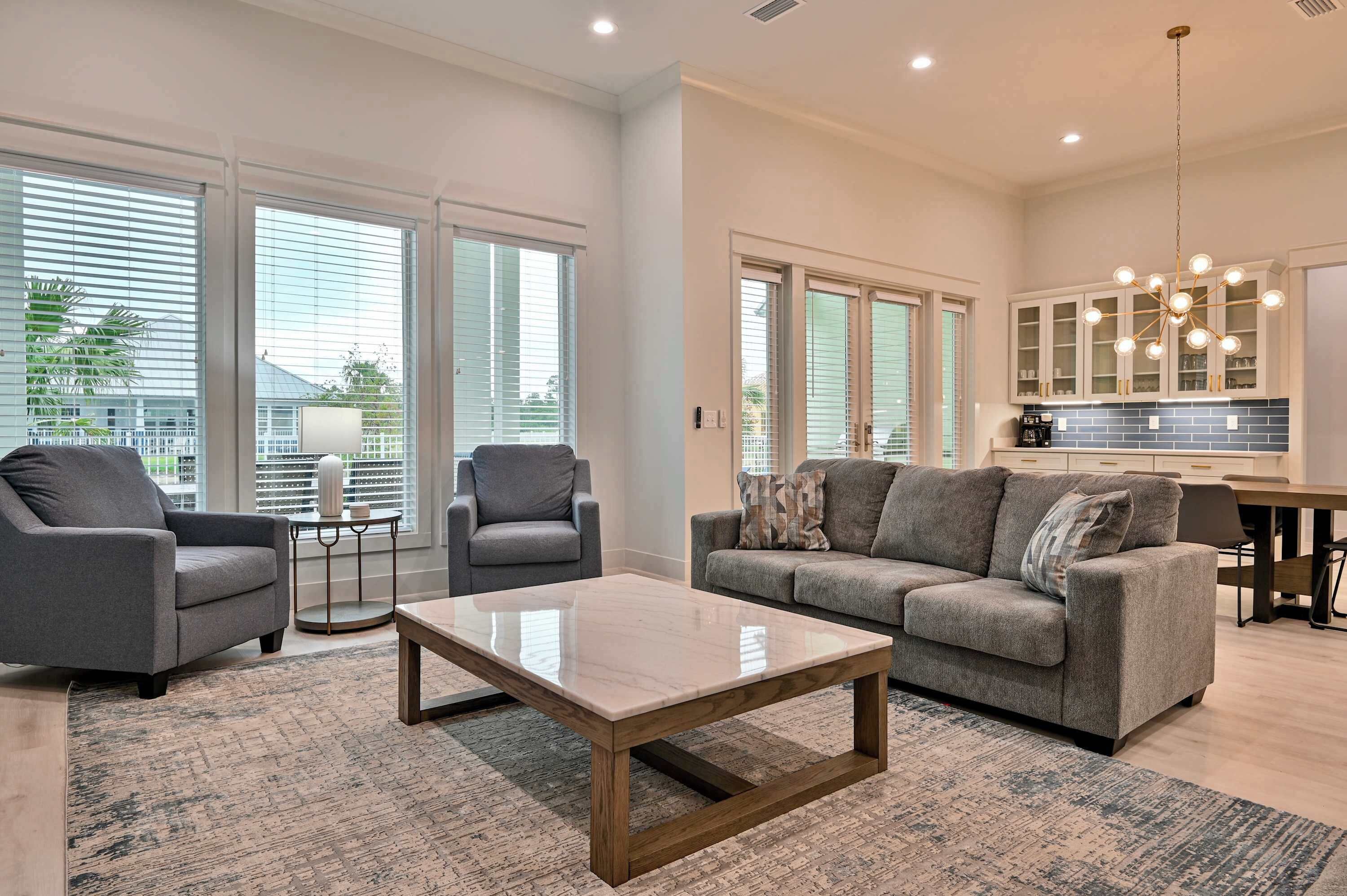 Cottage, Multiple Beds, Pool Access, Pool View (Angel’s Retreat) | Living area | 50-inch flat-screen TV with digital channels