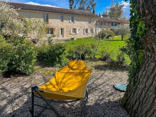 Gîte 3* aménagé dans une grange avec piscine