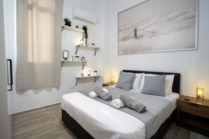 2 soverom, safe på rommet, strykejern/-brett og wi-fi (inkludert)