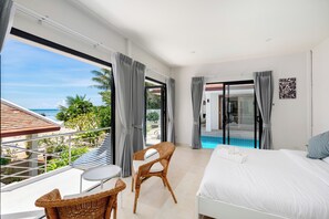 5 bedrooms, in-room safe, iron/ironing board, travel crib - Beachfront Villa- 5 Bedrooms. Lamai Area. Private Pool. Housekeeper Provided.  (Maret)