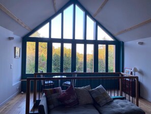 Living area - Chambres Avec un Espace de vie Indépendant (Crespières)