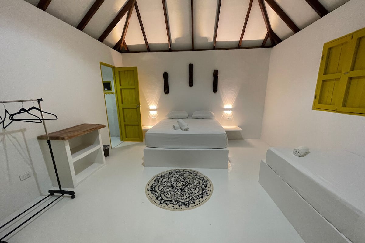 Bungalow Deluxe, vista giardino | 1 camera
