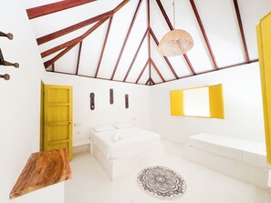 Deluxe-Bungalow, Gartenblick