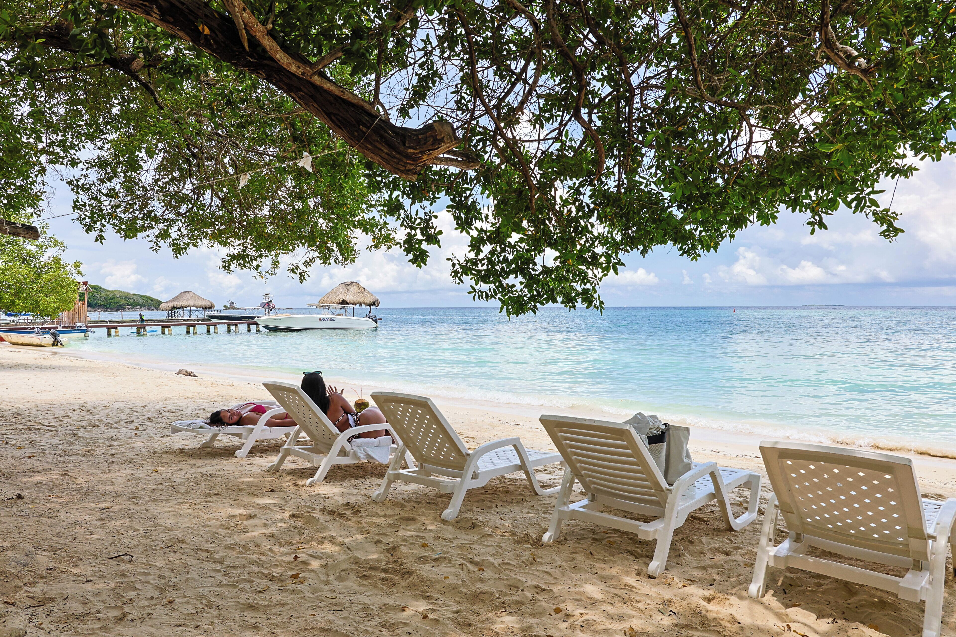Beach nearby, white sand