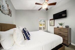 3 soverom, strykejern/-brett, wi-fi (inkludert) og sengetøy