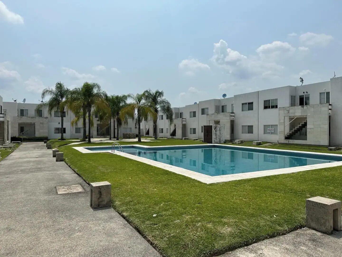 Alberca al aire libre 