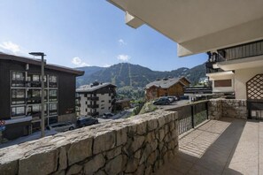 Terrace/patio - 150m from shops, balcony, tv, ski locker, 47m², La Clusaz (La Clusaz)