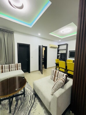 Appartement | 2 chambres, fer et planche à repasser, accès au Wi-Fi (inclus)