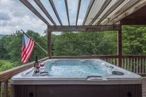 Bain à remous extérieur