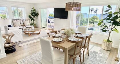 New! Redondo Beach Remodel, Ocean Views ~ Walk 1 block to Beach & Pier