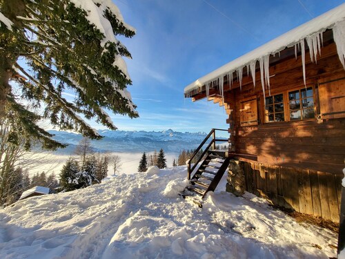 Chalet D'alpage Avec vue Incroyable